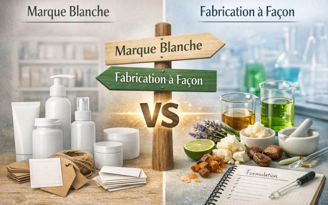 Marque Blanche ou Fabrication à Façon : Quelle Solution Choisir pour Votre Projet ?