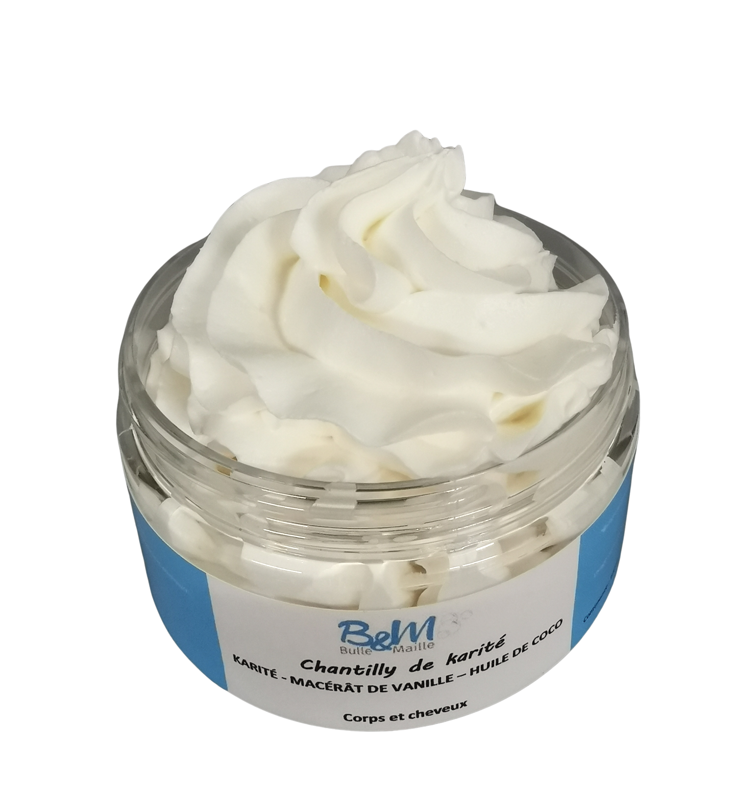 chantilly de karite vanille coco bulle et maille savon argile rouge orange lavandin bulle et maille