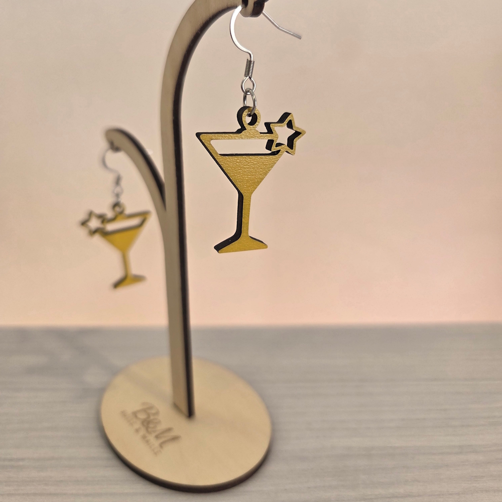 présentoir bijoux et savons bulle et maille